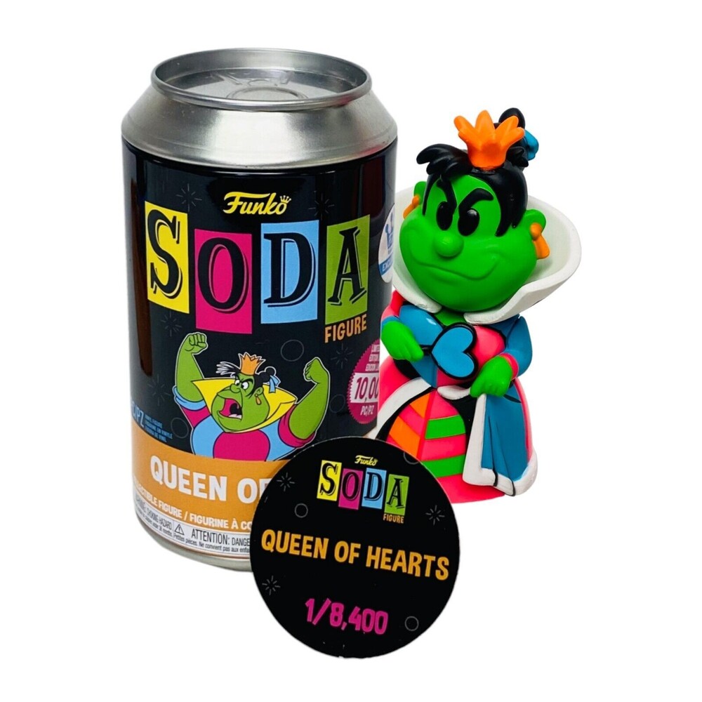 Alice in Wonderland Limited Edition Funko Soda Queen of Hearts Collective Figure